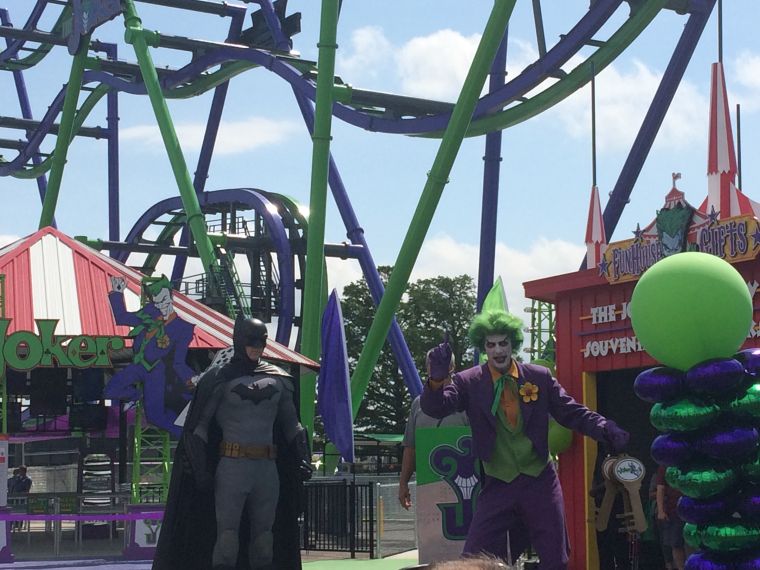 Six Flags Over Texas New Ride: The Joker