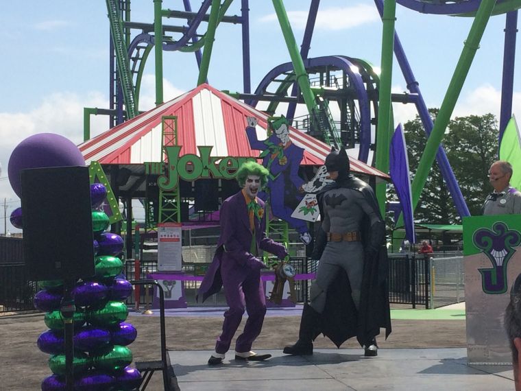 Six Flags Over Texas New Ride: The Joker