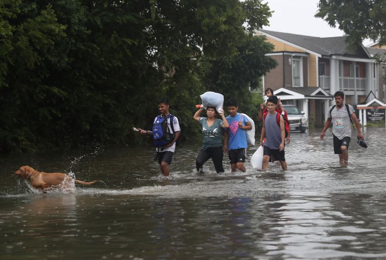 Hurricane Harvey Slams Into Texas Gulf Coast