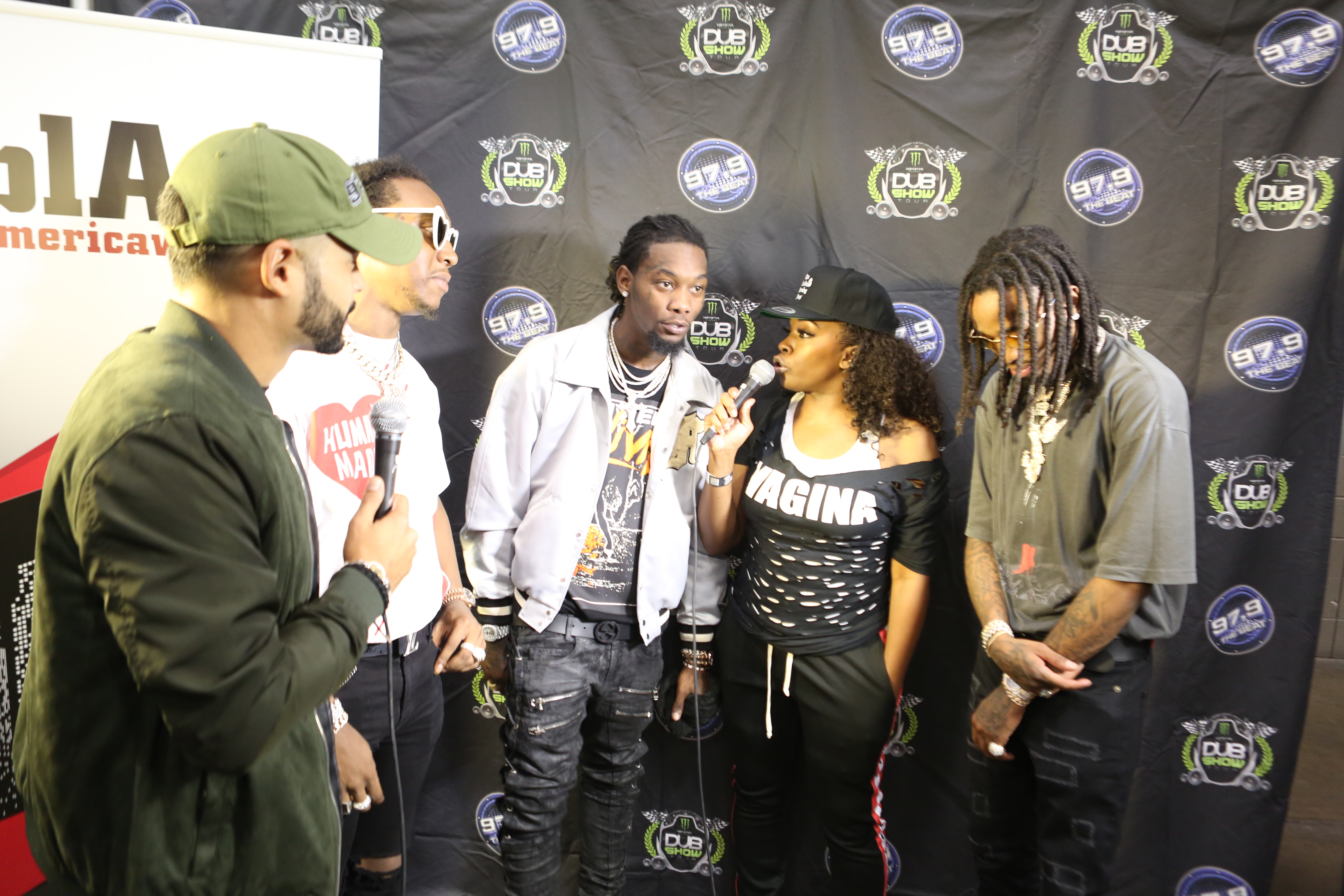 Migos at 97.9 The Beat Dub Car Show 2017