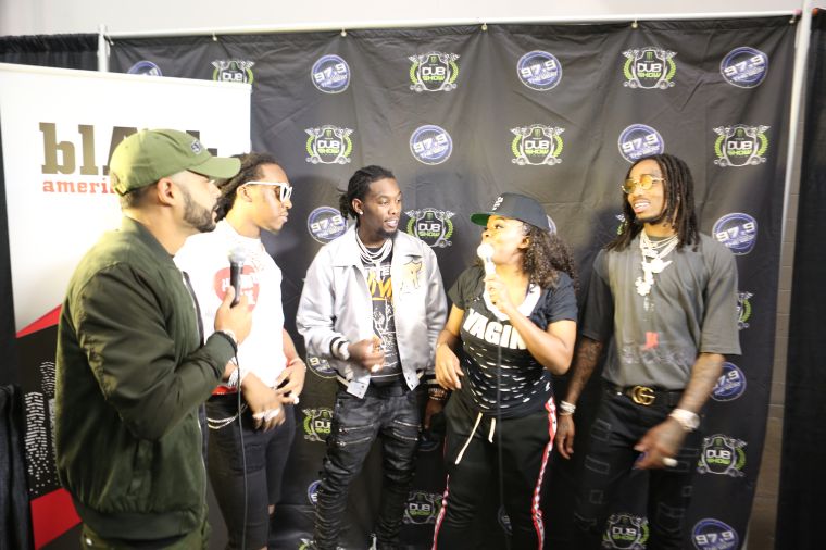 Migos at 97.9 The Beat Dub Car Show 2017