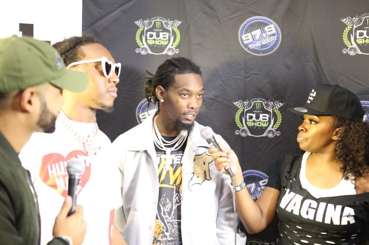 Migos at 97.9 The Beat Dub Car Show 2017