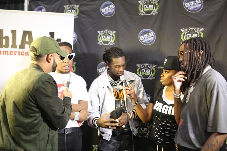 Migos at 97.9 The Beat Dub Car Show 2017