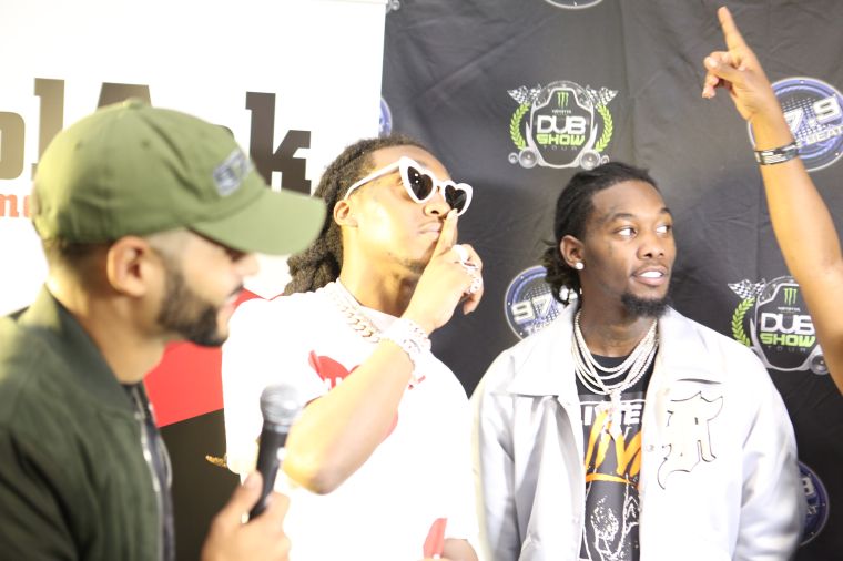 Migos at 97.9 The Beat Dub Car Show 2017
