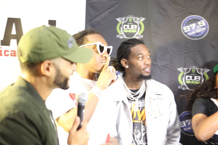 Migos at 97.9 The Beat Dub Car Show 2017
