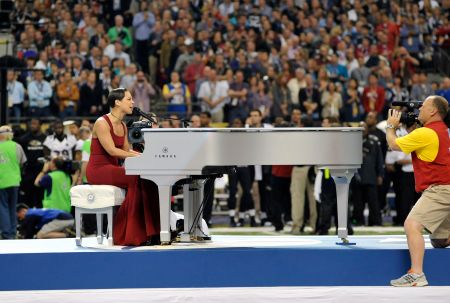 Alicia Keys – Super Bowl XLVII – Baltimore Ravens v San Francico 49ers