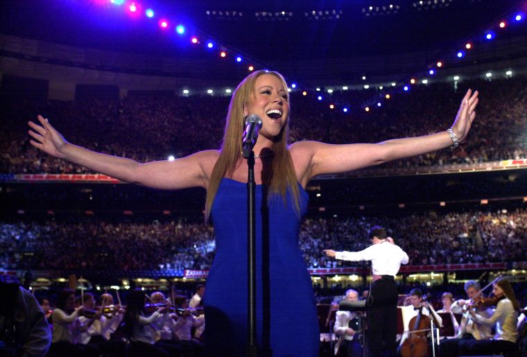 Mariah Carey – Super Bowl XXXVI – Pre-Game Show