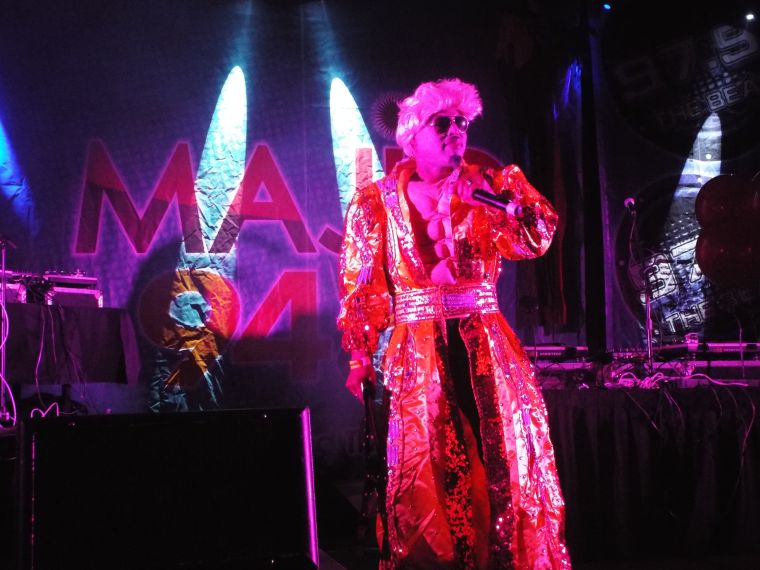 Comedian D. ELLI$ at Halloween Bash 2017