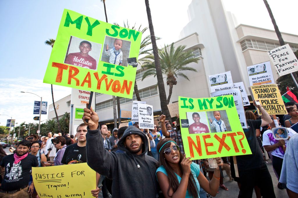 Trayvon Martin Protest in Los Angeles