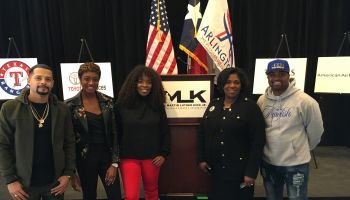 Veda Loca In The Morning At North Texas MLK Parade Press Conference