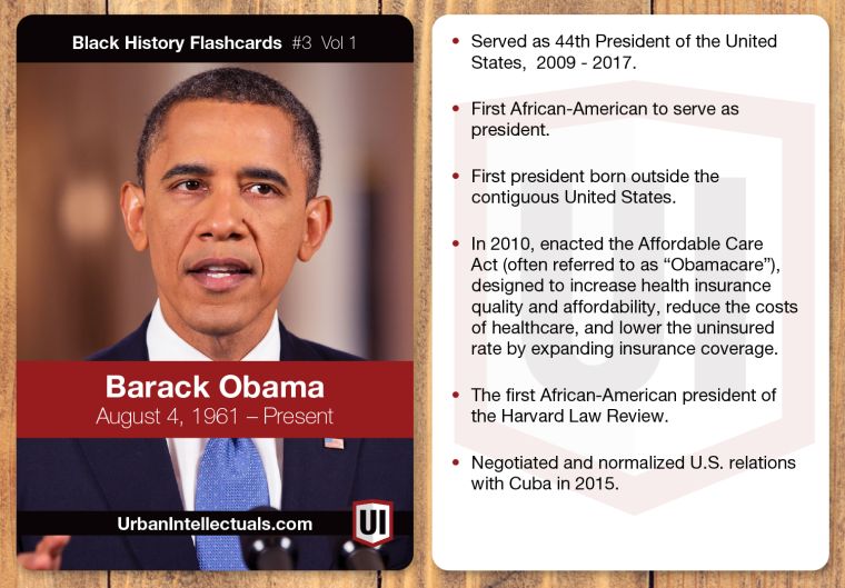 Urban Intellectuals Black History Month Cards