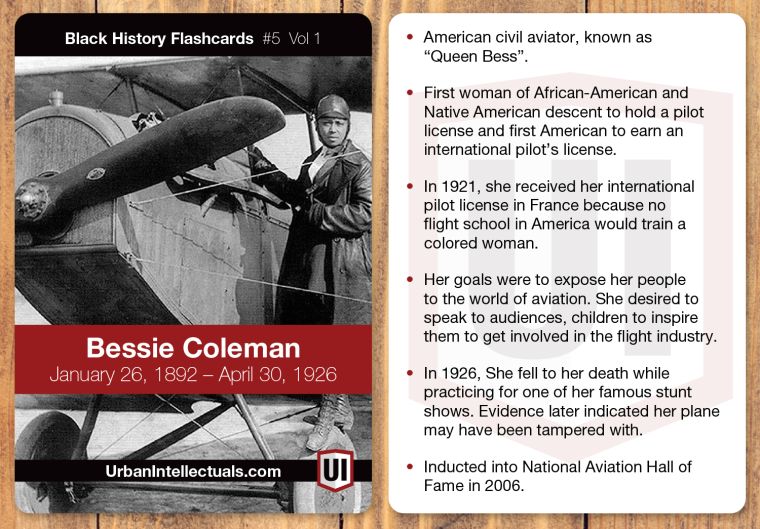Urban Intellectuals Black History Month Cards