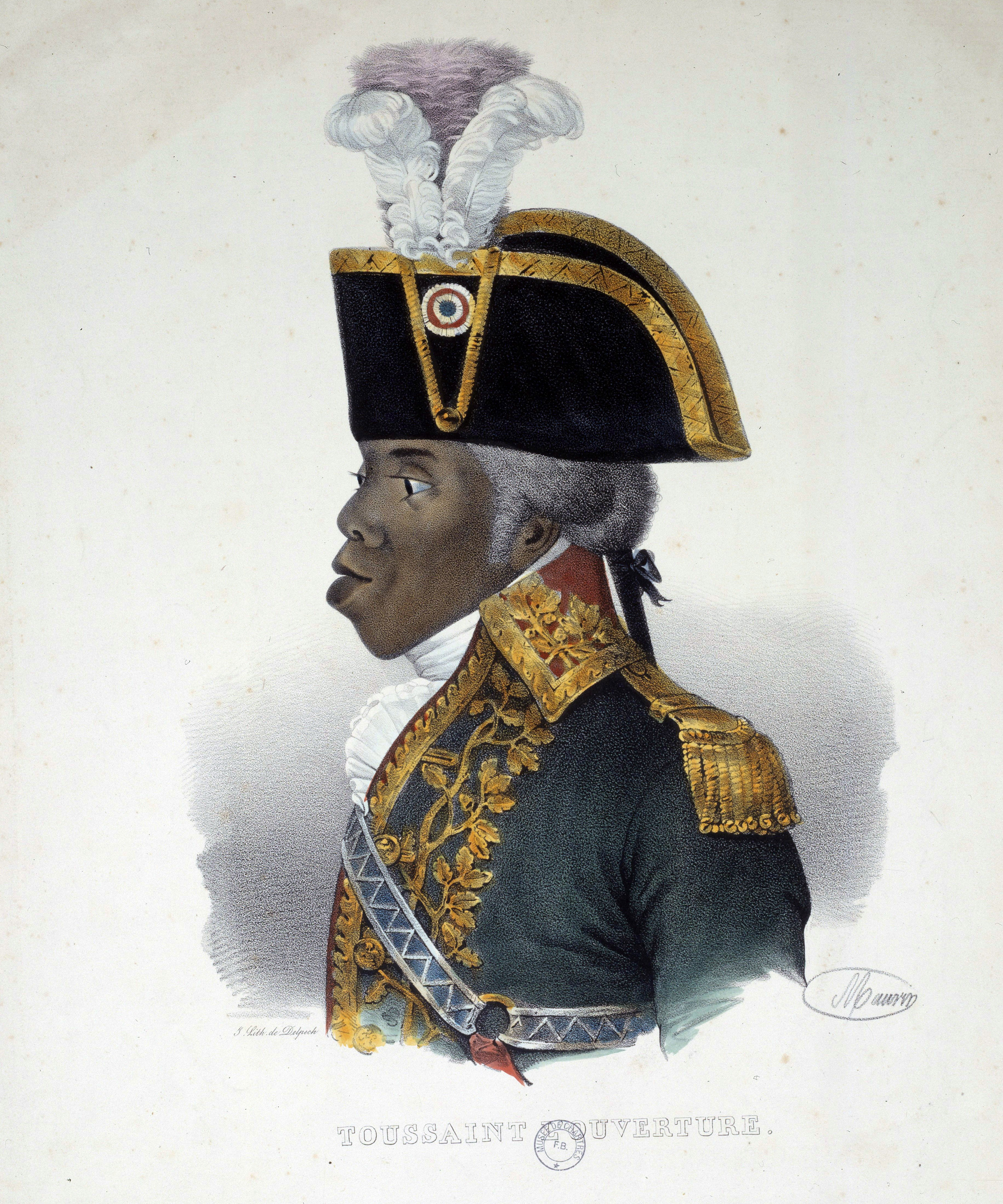 Portrait of Haitian Patriot Toussaint Louverture