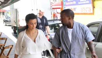 pregnant Kim Kardashian, Kanye West in Rio de Janeiro