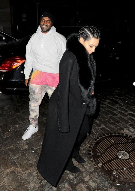 Kim Kardashian, Kanye West, North West