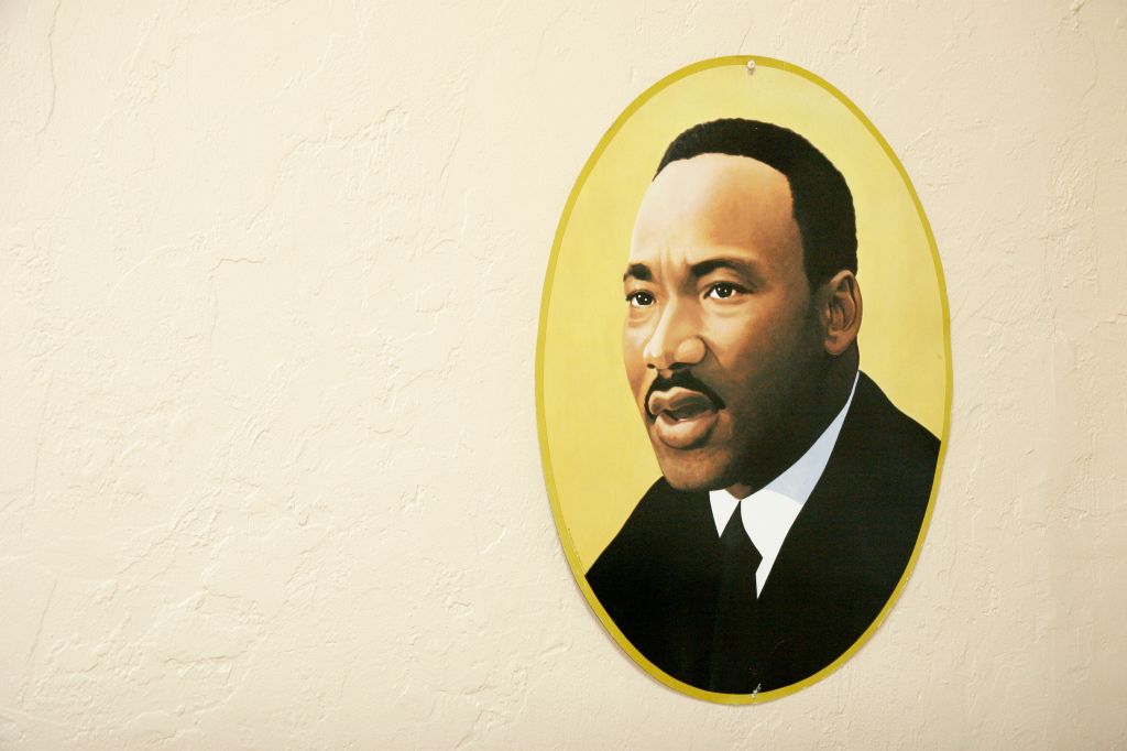 A portrait of Martin Luther King Jr