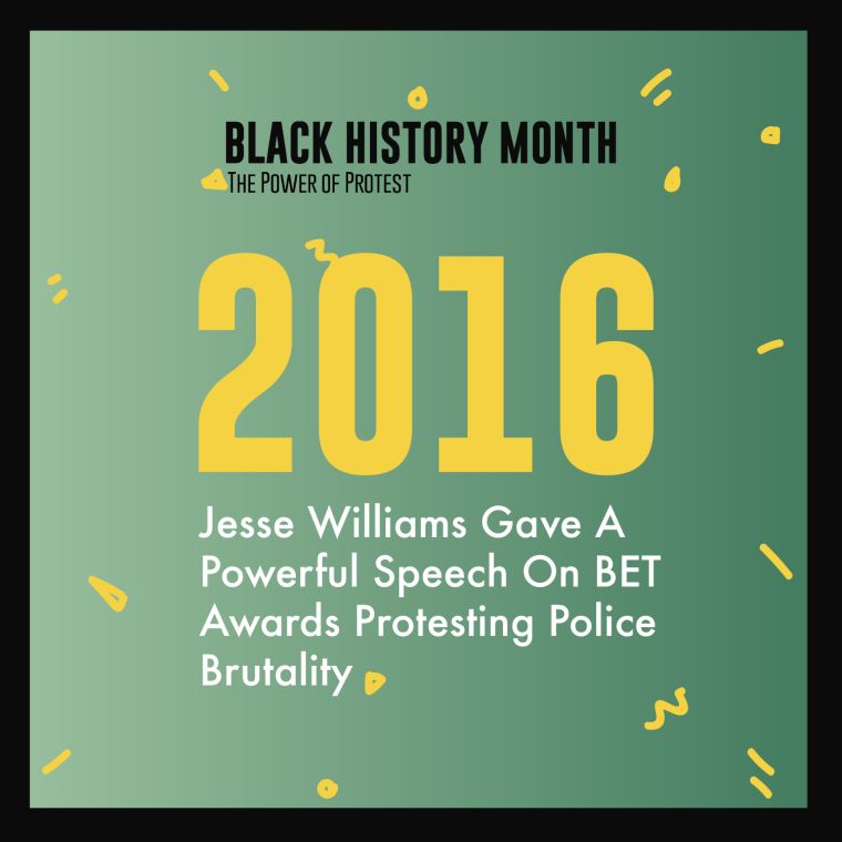 Black History Month 2018 Power Of Protest Timeline