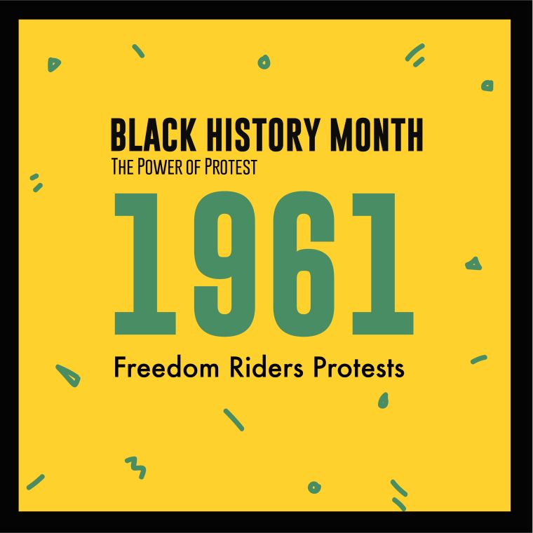 Black History Month 2018 Power Of Protest Timeline