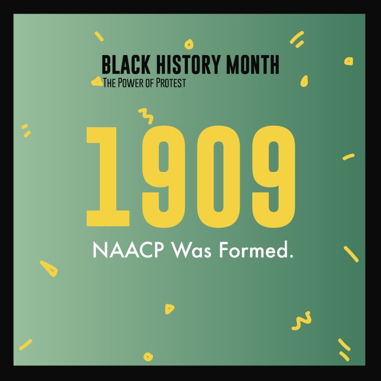 Black History Month 2018 Power Of Protest Timeline