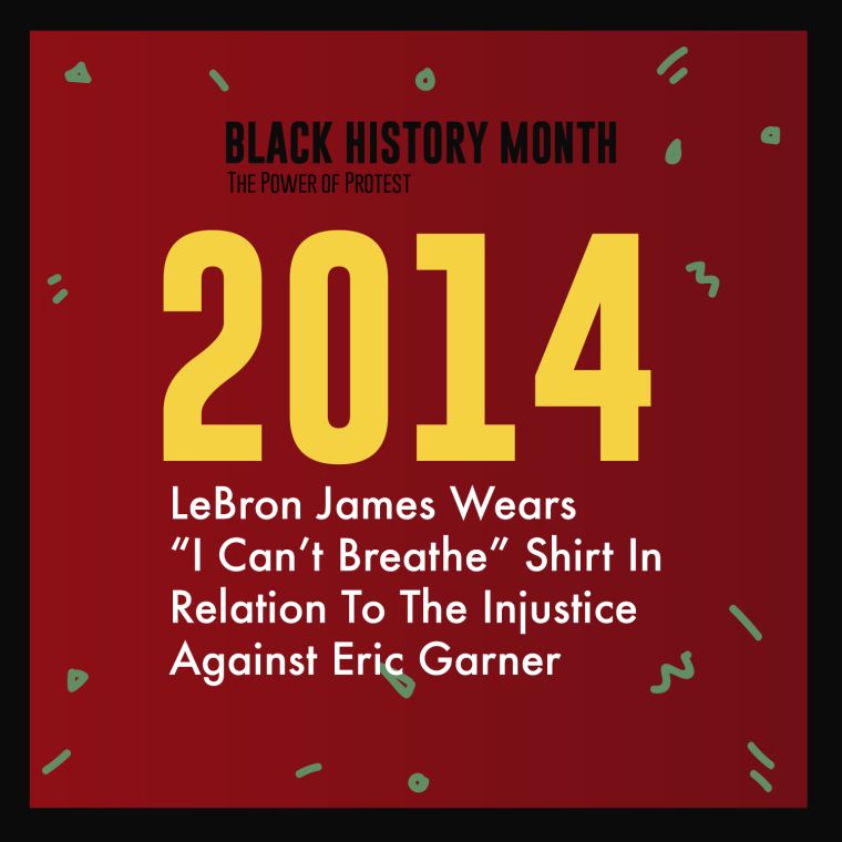 Black History Month 2018 Power Of Protest Timeline