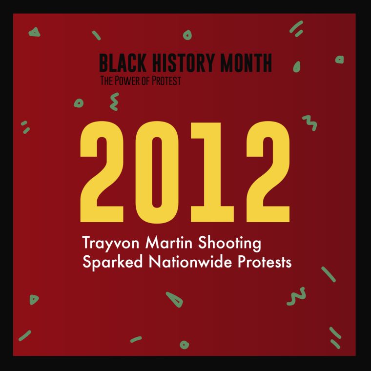 Black History Month 2018 Power Of Protest Timeline