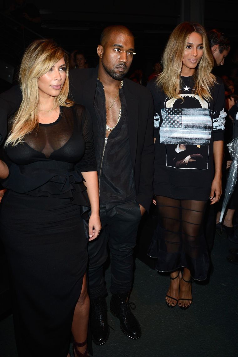 Givenchy: Front Row – Paris Fashion Week Womenswear Spring/Summer 2014