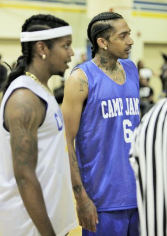 Trinidad James hosts Celebrity Basketball Game at Crenshaw High School