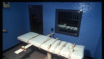 The Lethal Injection Death Chamber at Huntsville, Texas,