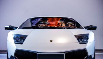 The Lamborghini Murcielago SV...
