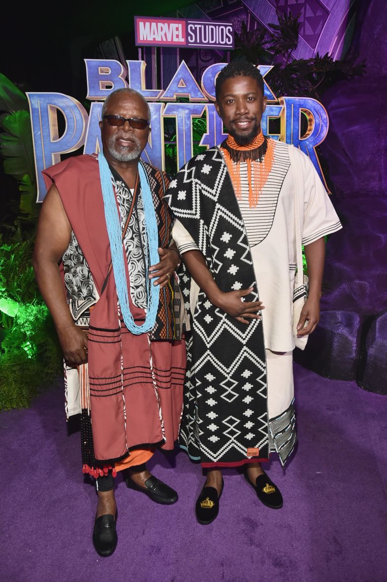 John Kani (L) and Atandwa Kani (R)