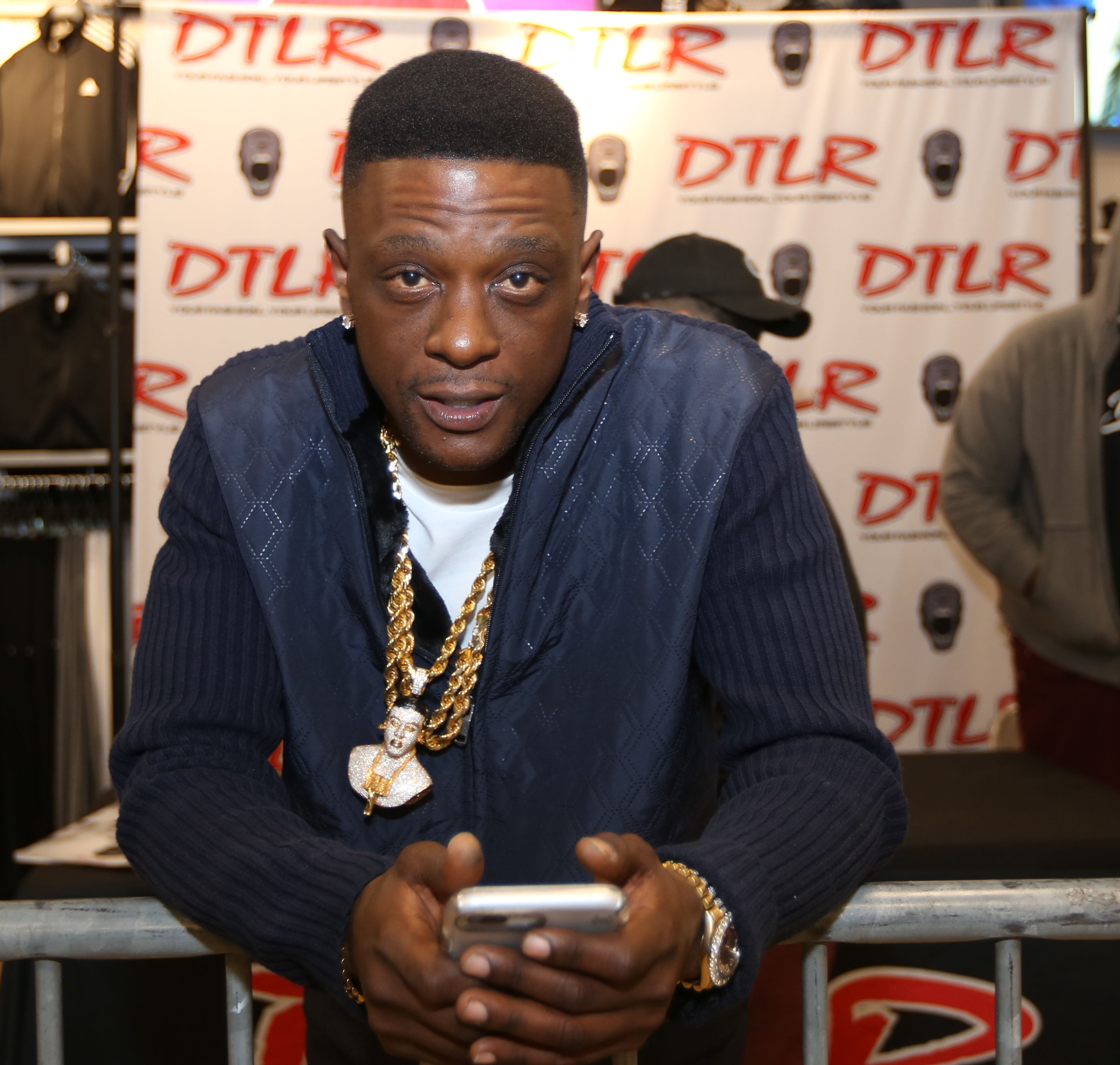 Lil Boosie In Store Appearance