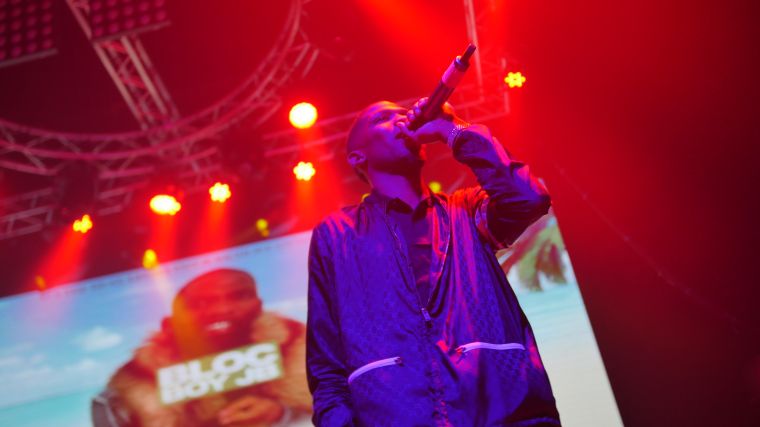 BlocBoy JB at 97.9 The Beat's Spring Fest 2018