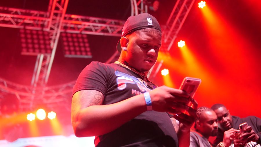 Yella Beezy at 97.9 The Beat's Spring Fest 2018