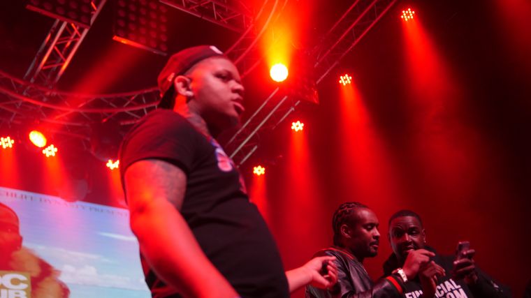 Yella Beezy at 97.9 The Beat's Spring Fest 2018