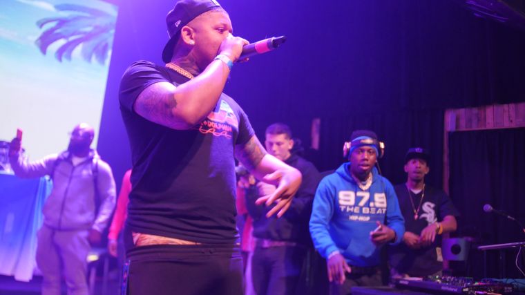 Yella Beezy at 97.9 The Beat's Spring Fest 2018