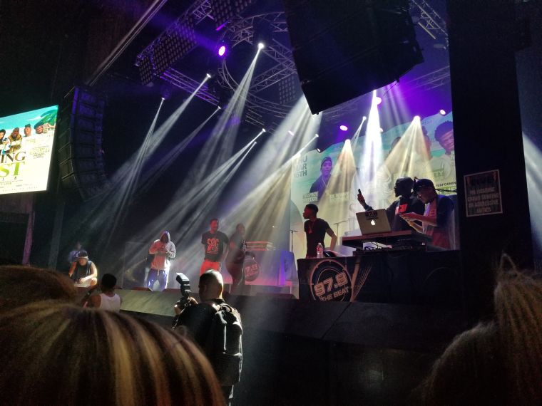 Sherwood Marty at 97.9 The Beat's Spring Fest 2018