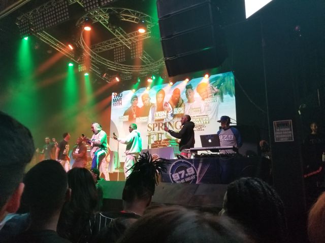 Sherwood Marty at 97.9 The Beat's Spring Fest 2018