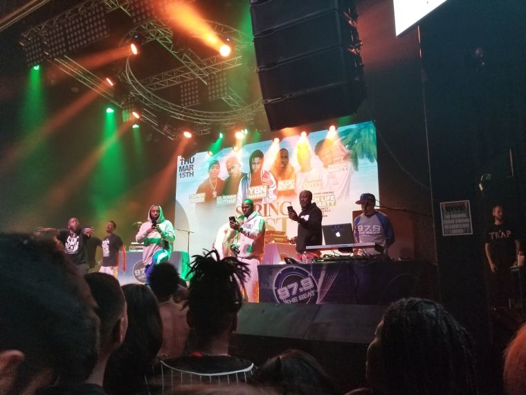 Sherwood Marty at 97.9 The Beat's Spring Fest 2018