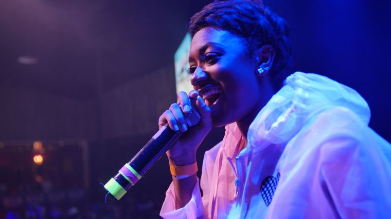 Jazzi Black at 97.9 The Beat's Spring Fest 2018