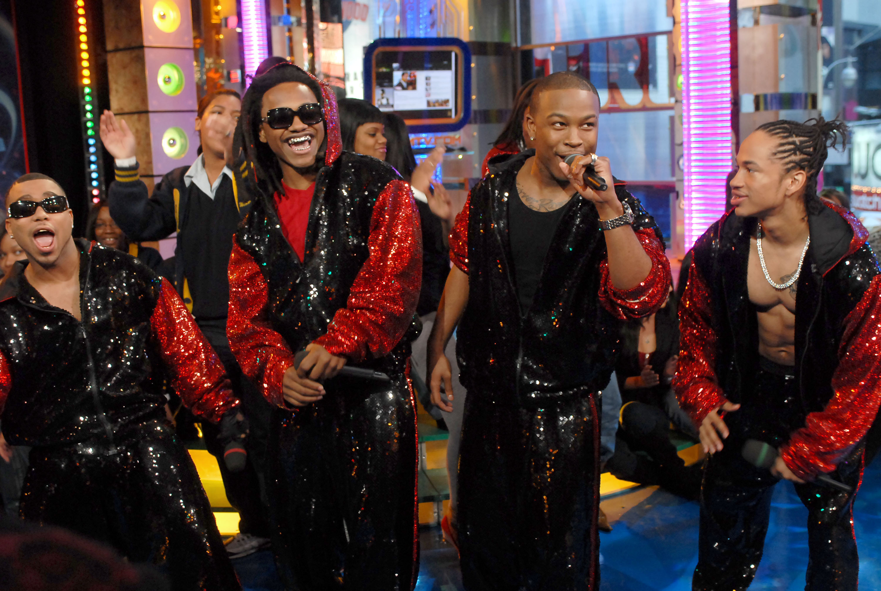 Carmen Electra, Ryan Reynolds, Alicia Keys, Jeremy Piven and Pretty Ricky Visit MTV's 'TRL' - January 23, 2007