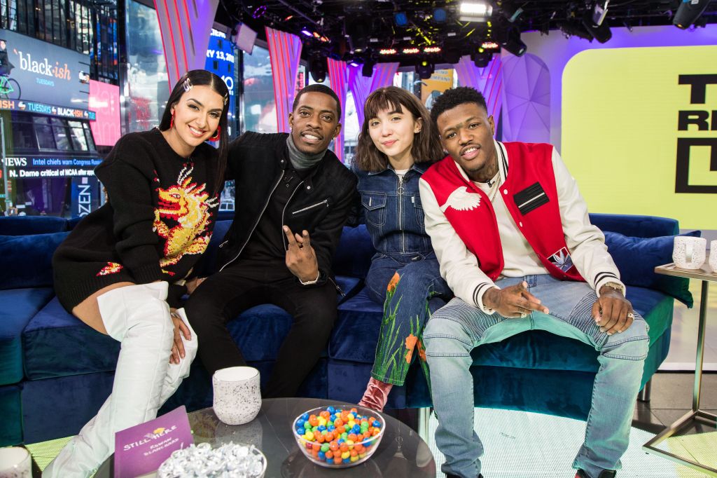 Celebrities Visit MTV TRL - February 13, 2018