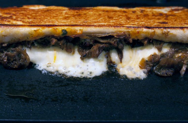 Grilled Cheese Steak Sandwich