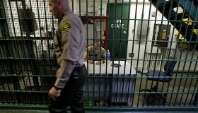 LOS ANGELES, CA  OCT. 3, 2012. Deputies work in a secure section of the Men's Central Jail, where S