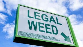 legal weed (marijuana) store sign