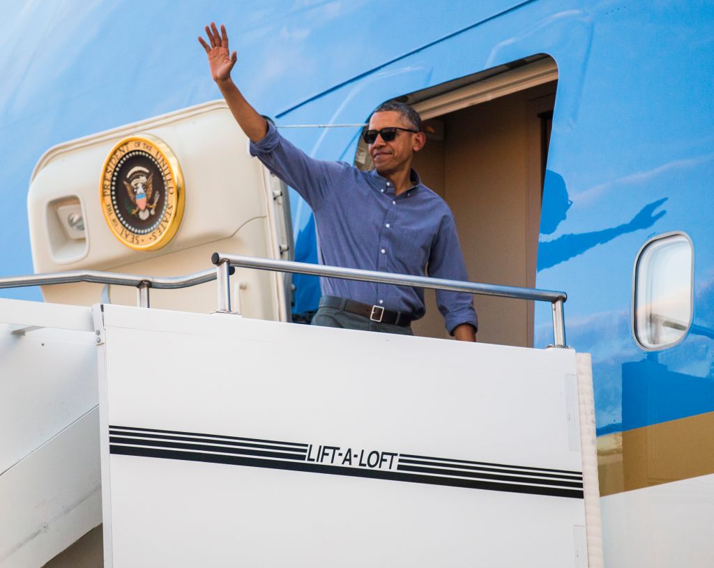 Obama Returns To Washington