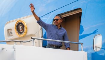 Obama Returns To Washington