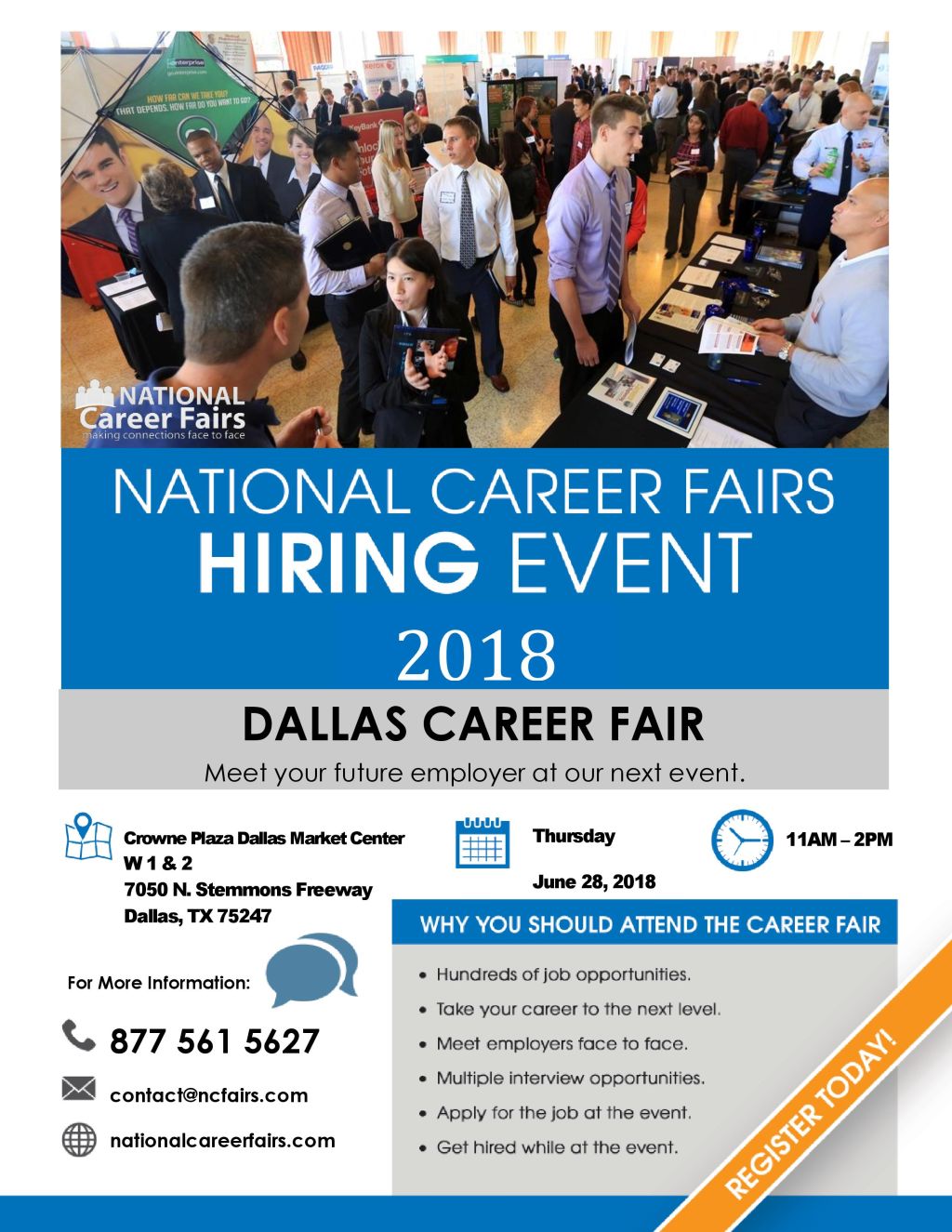 National Career Fairs Hiring Event On June 28th