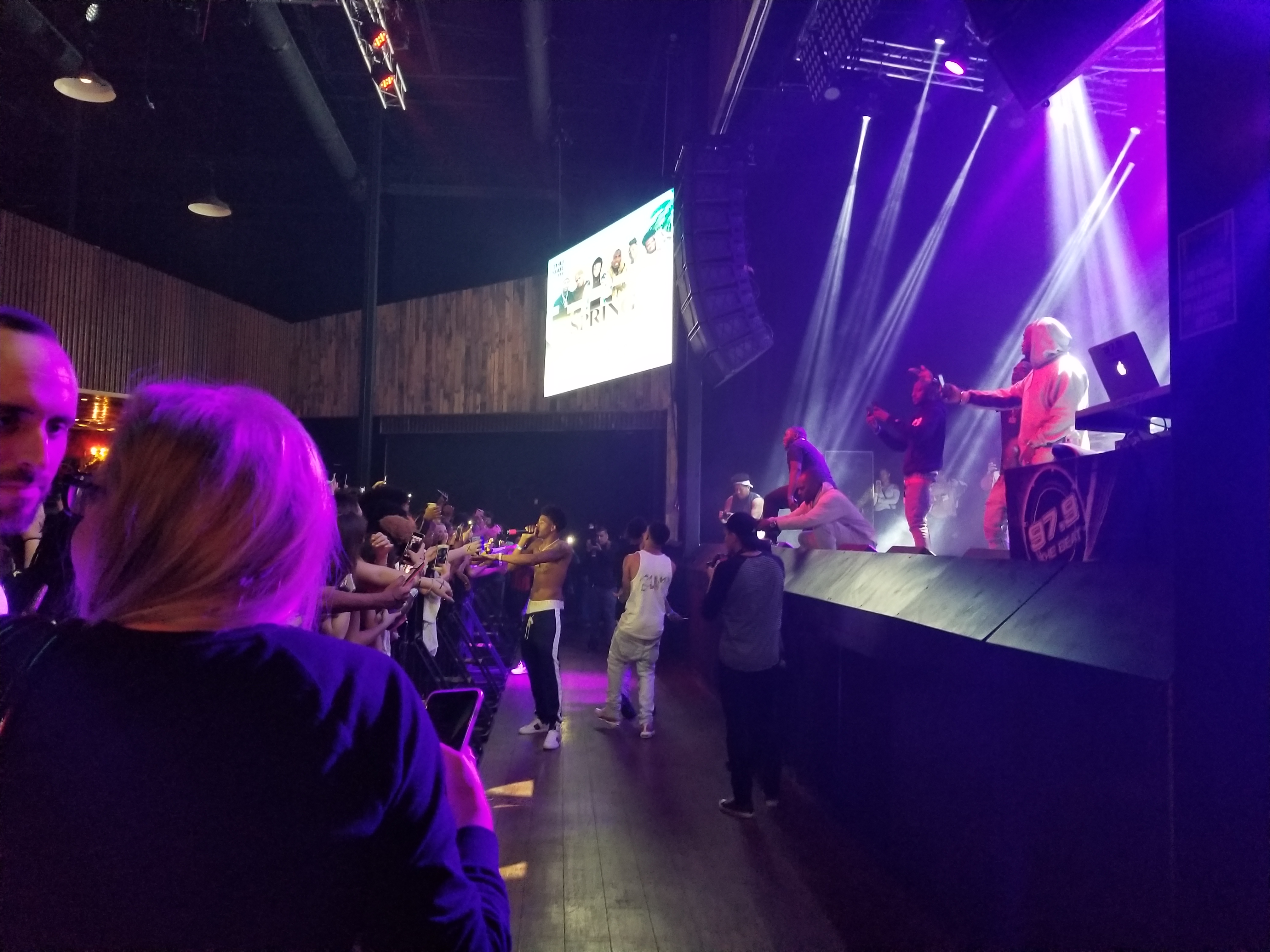 Sherwood Marty at 97.9 The Beat's Spring Fest 2018