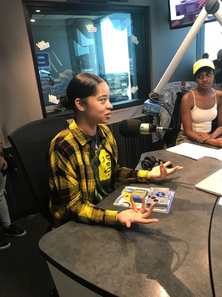 Ella Mai Stops By 97.9 The Beat
