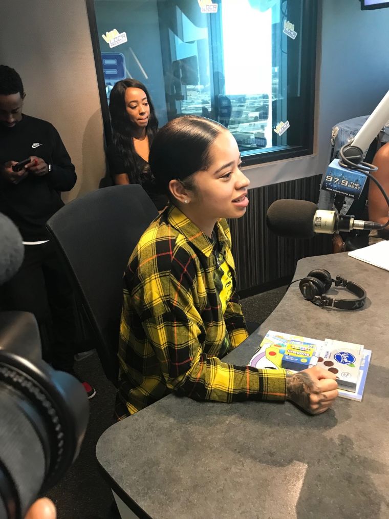 Ella Mai Stops By 97.9 The Beat